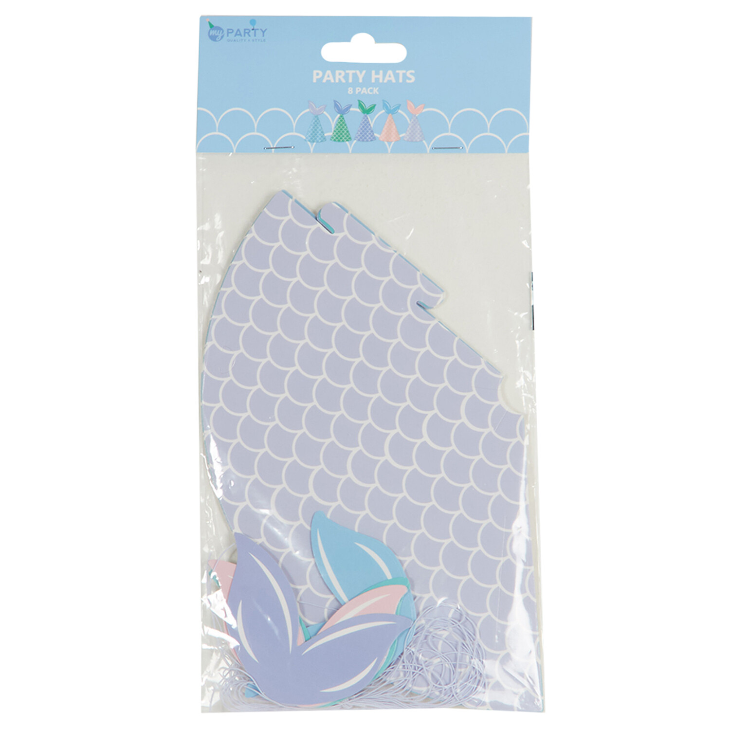 Mermaid Party Hats - Multicolour Image 2