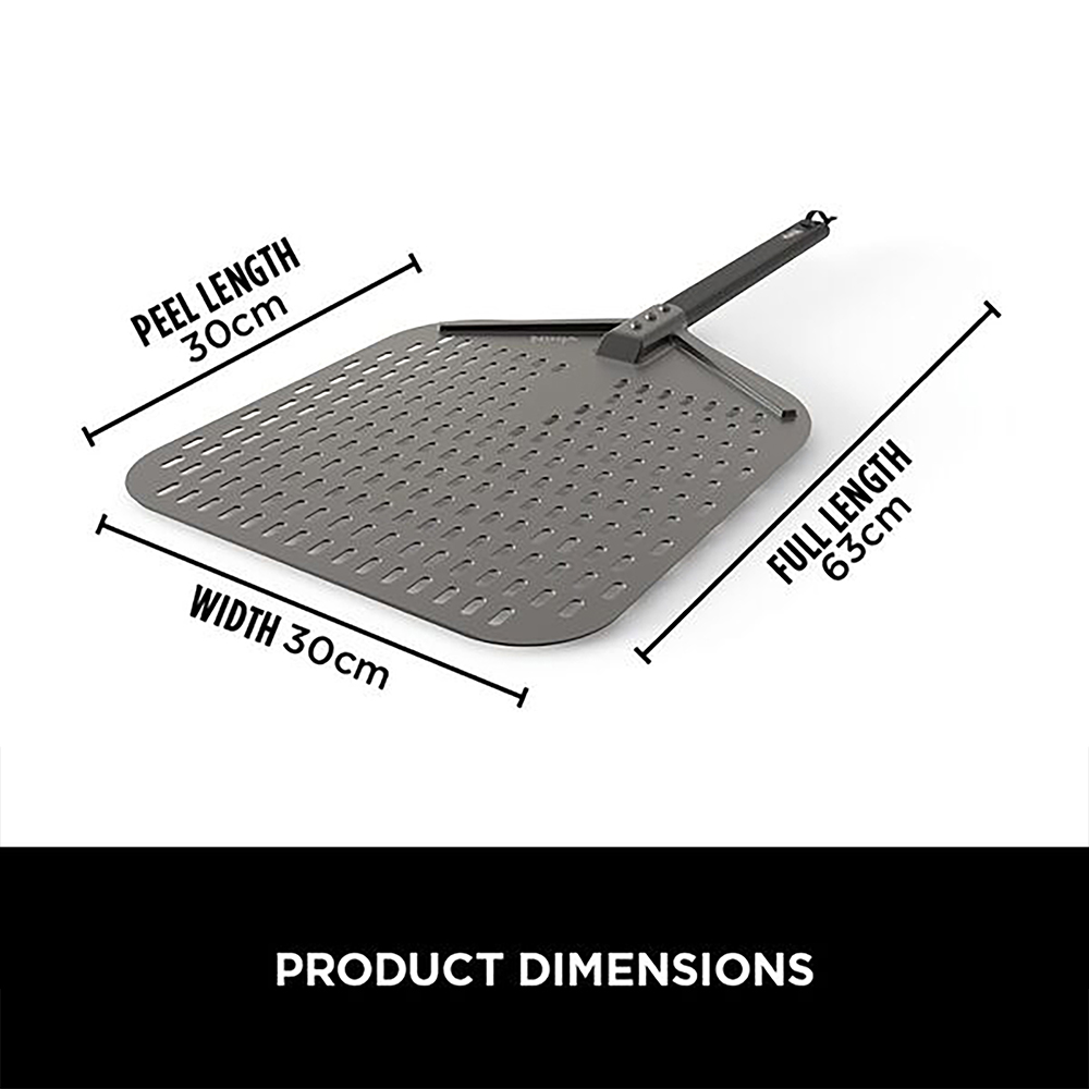 Ninja Woodfire Black Grey Oven Pizza Peel 12 inch Image 5