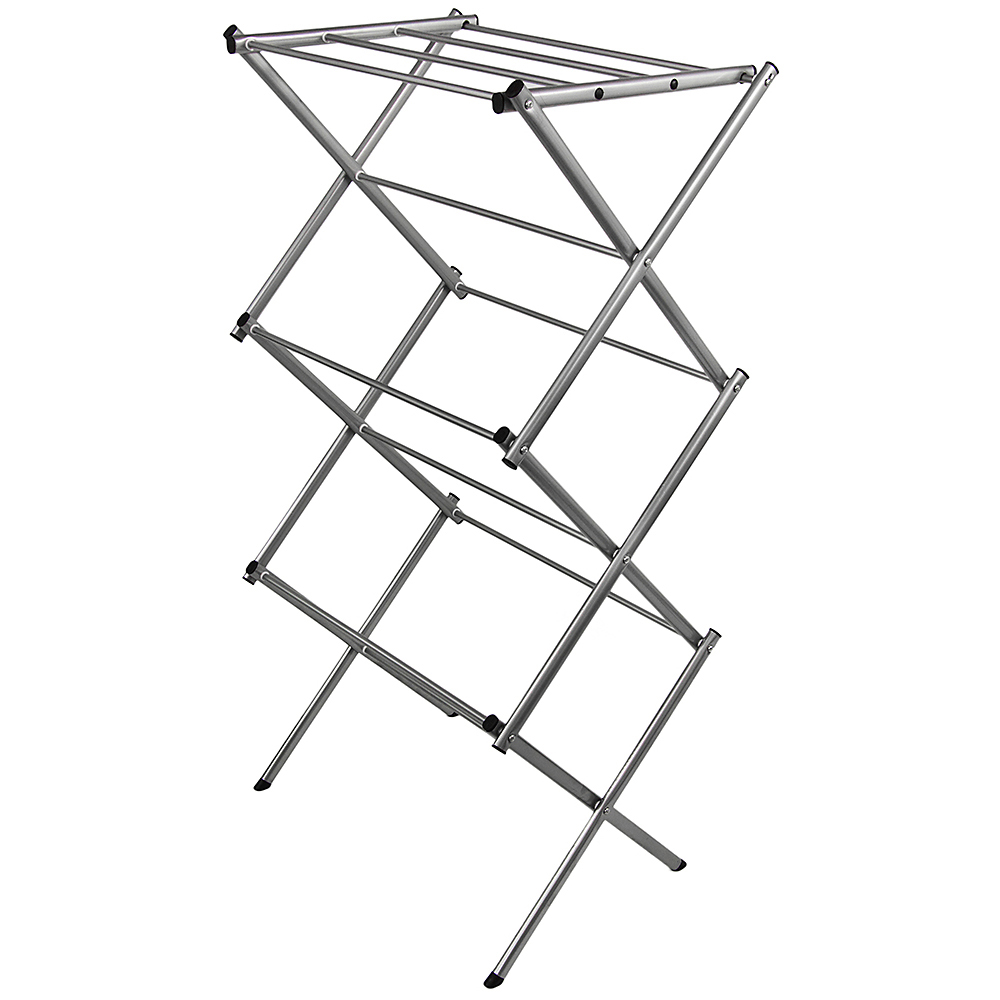 Home Vida 3 Tier Metal Clothes Airer Image 1