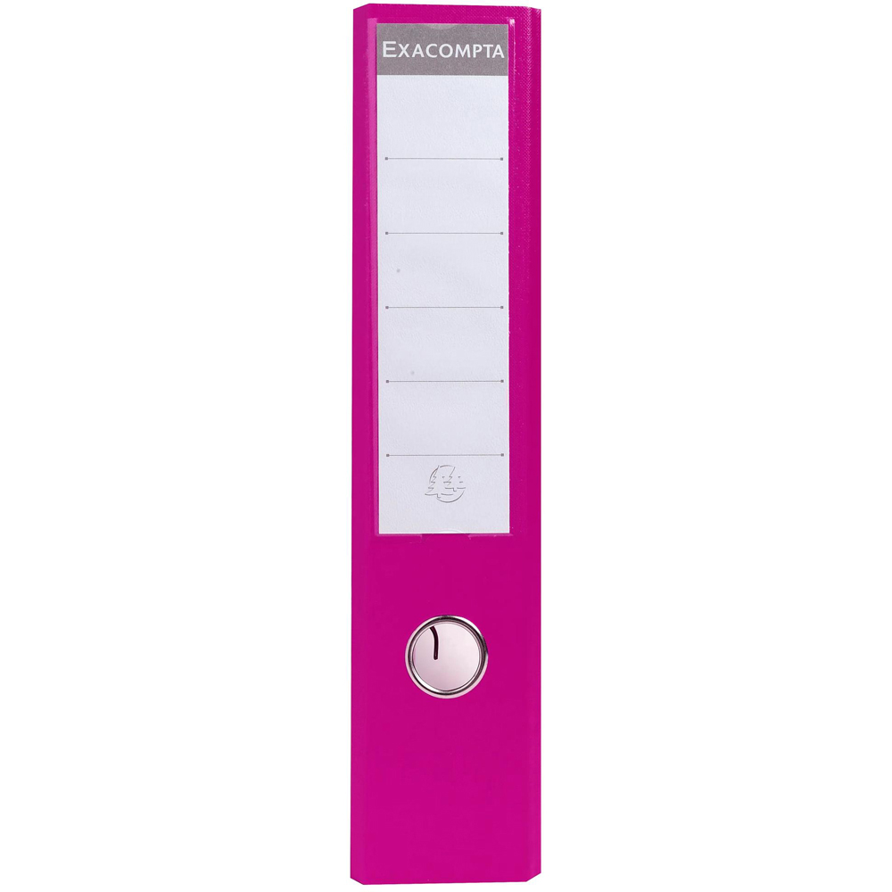 Exacompta PremTouch A4 Raspberry PVC Lever Arch File 10 Pack Image 4