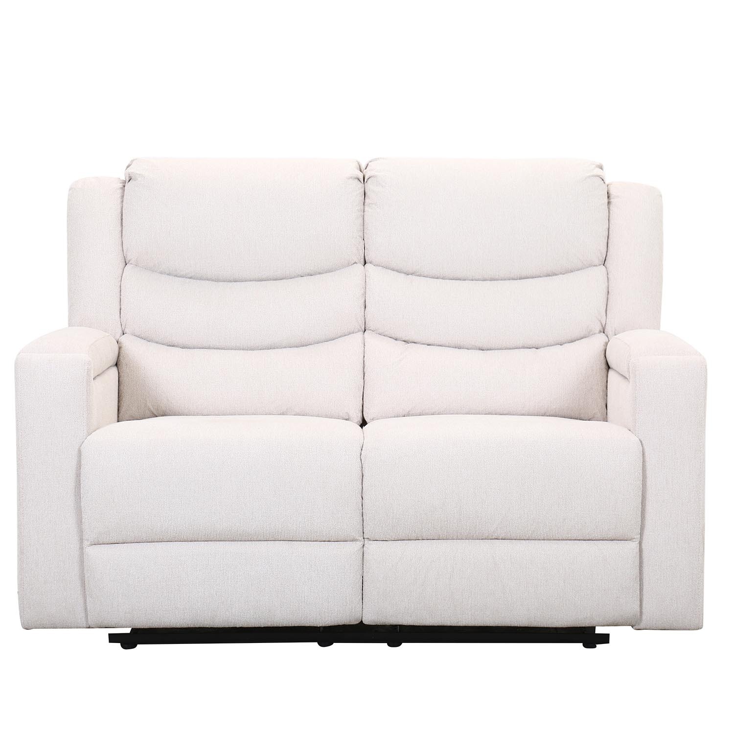 Heritage 2 Seater Ivory Recliner Sofa Image 2