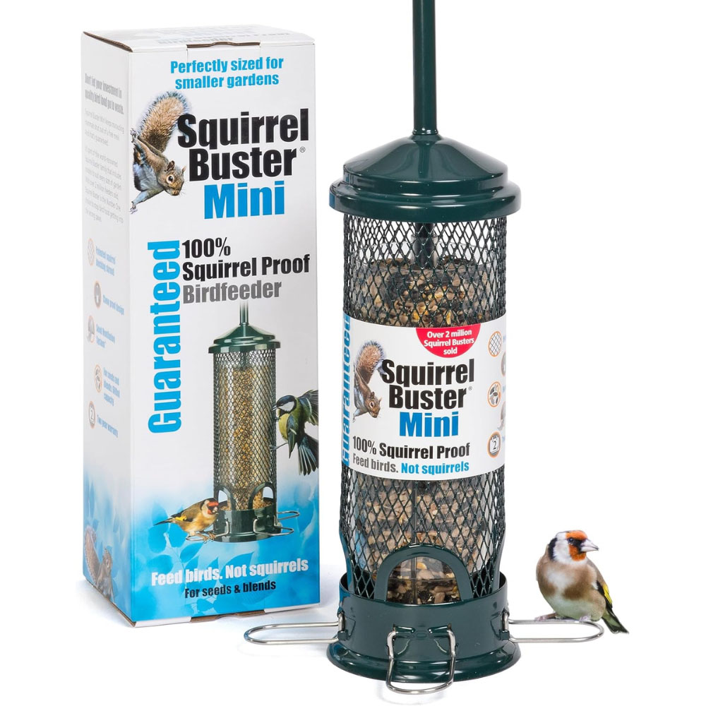 Happy Beaks Brome Squirrel Buster Mini Seed Feeder Image 2