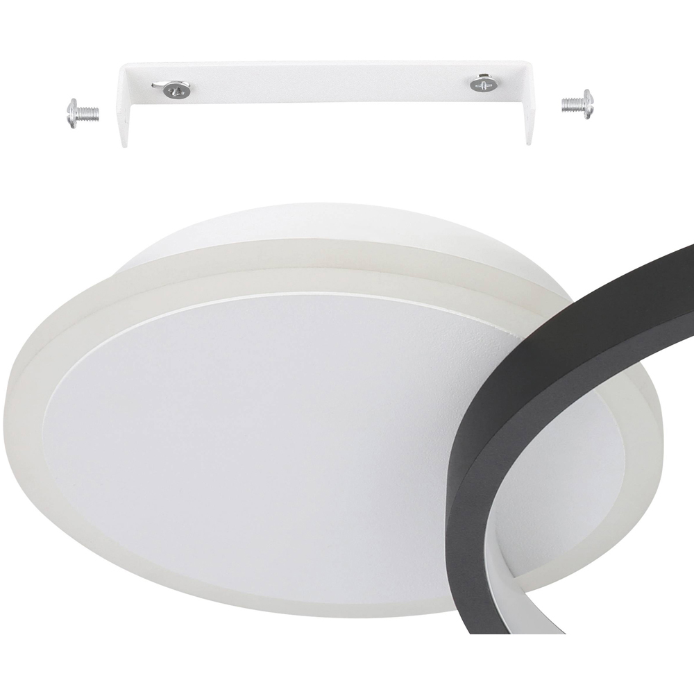 Gafares LED Black and White Flush Light Image 4