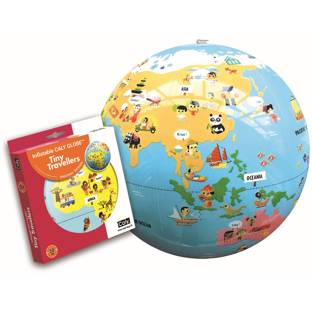 Caly Tiny Travellers Inflatable Globe 30cm Image 2