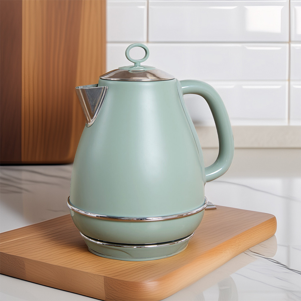 Verde Stainless Steel Kettle Sage Image 6