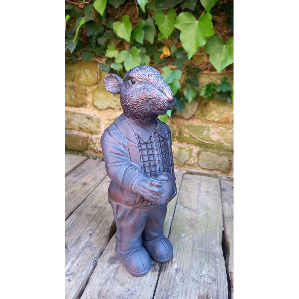 Inspirational Gifting 4 Piece Wind in the Willows Polystone Resin Garden Ornament Set Image 8