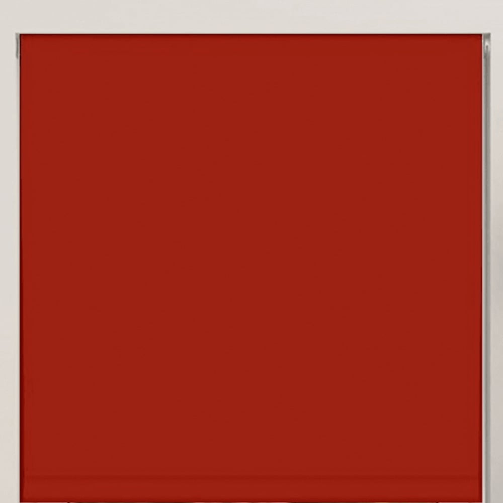 New Edge Blinds Blackout Roller Blinds Red 130cm Image 2