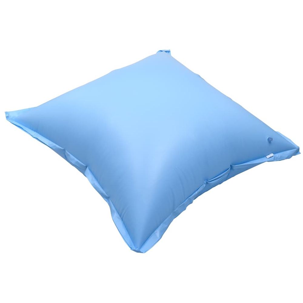 Walplus Blue PVC Inflatable Pool Pillow 110 x 110cm 2 Pack Image 2