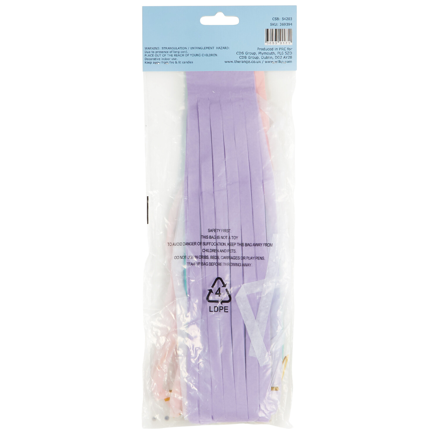 Mermaid Party Gradient Tassels - Multicolour Image 2