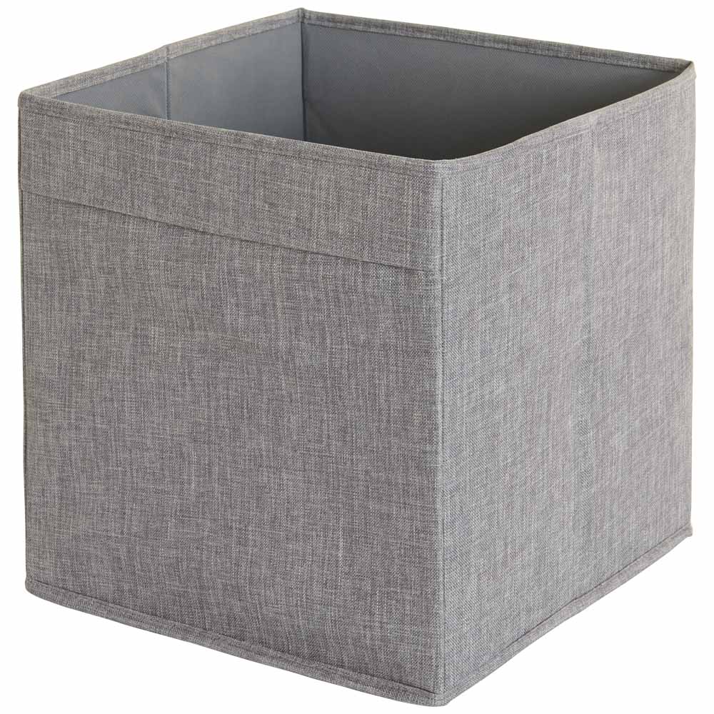 Wilko Grey 30 x 30cm Box Image 1