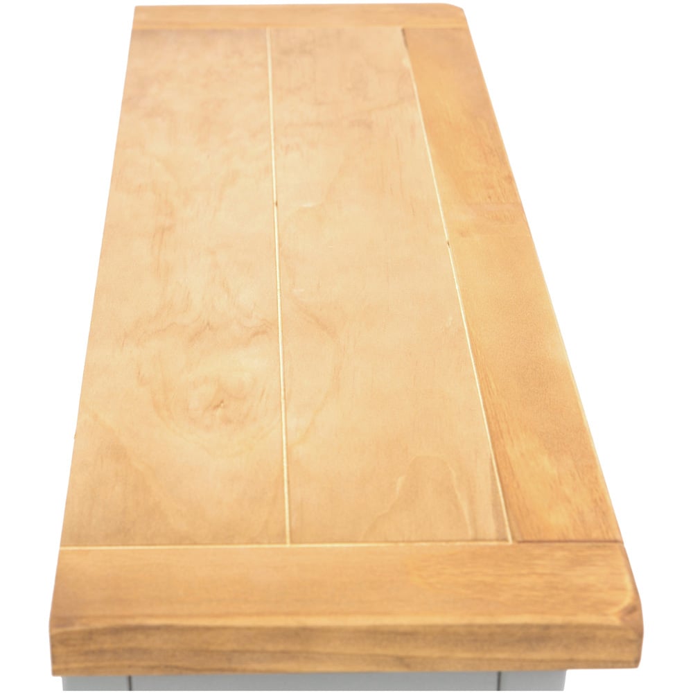 Argenta 3 Shelf Light Grey Bookcase Image 6