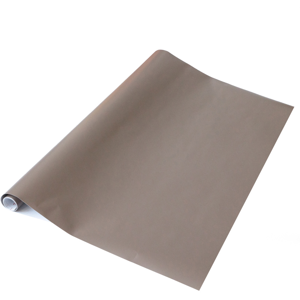d-c-fix Matt Teak Self-Adhesive Plastic Vinyl Wrap Film 67.5cm x 2m 3 Pack Image 3