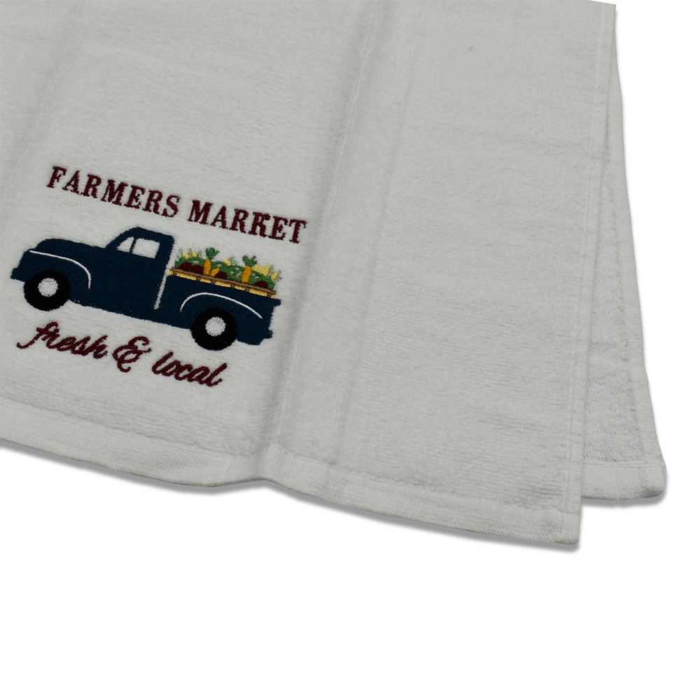 Kitchen Trends 3 Piece Farmers Market Tea Towel Set Image 3