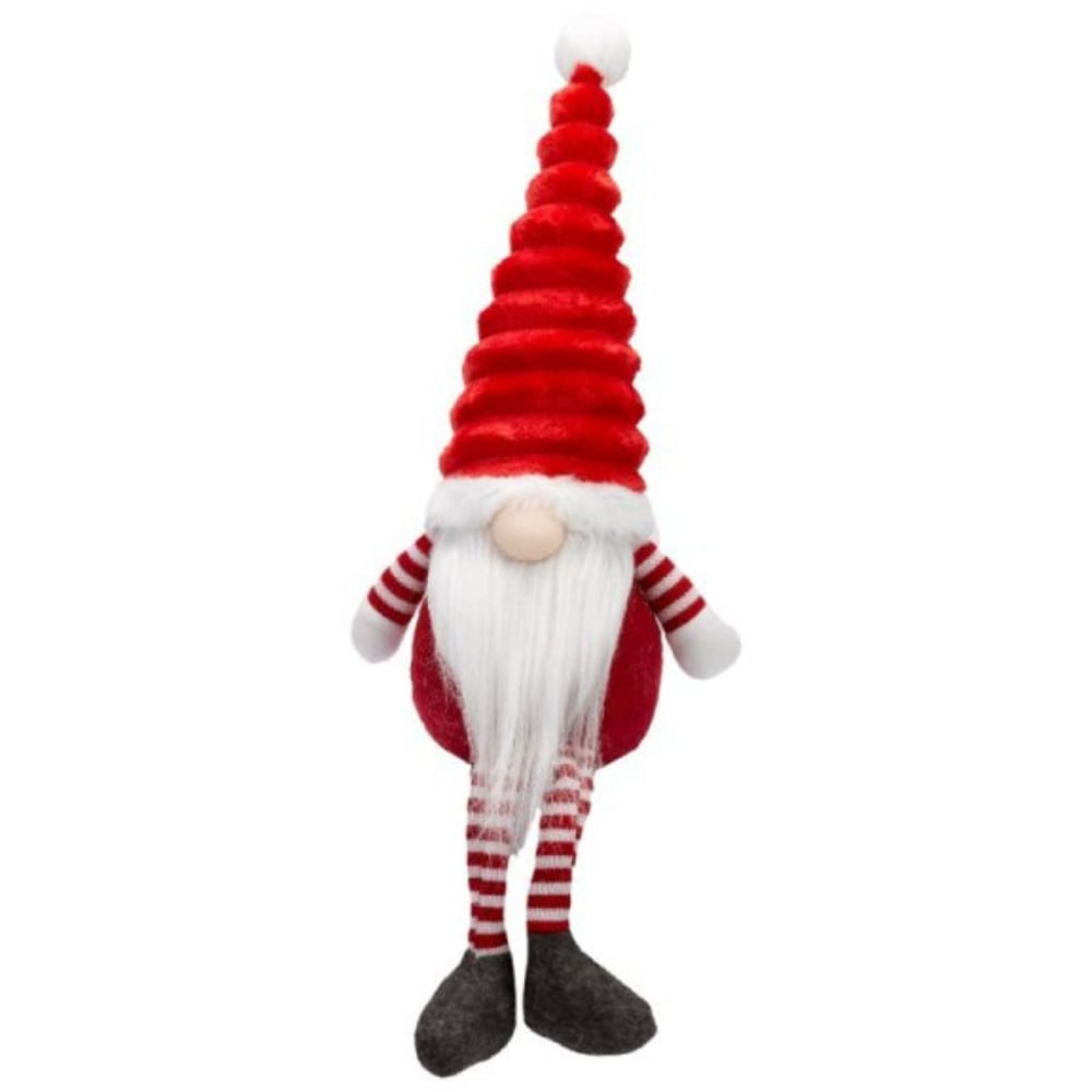 Samuel Alexander Red Plush Sitting Gonk Christmas Decoration Image 1