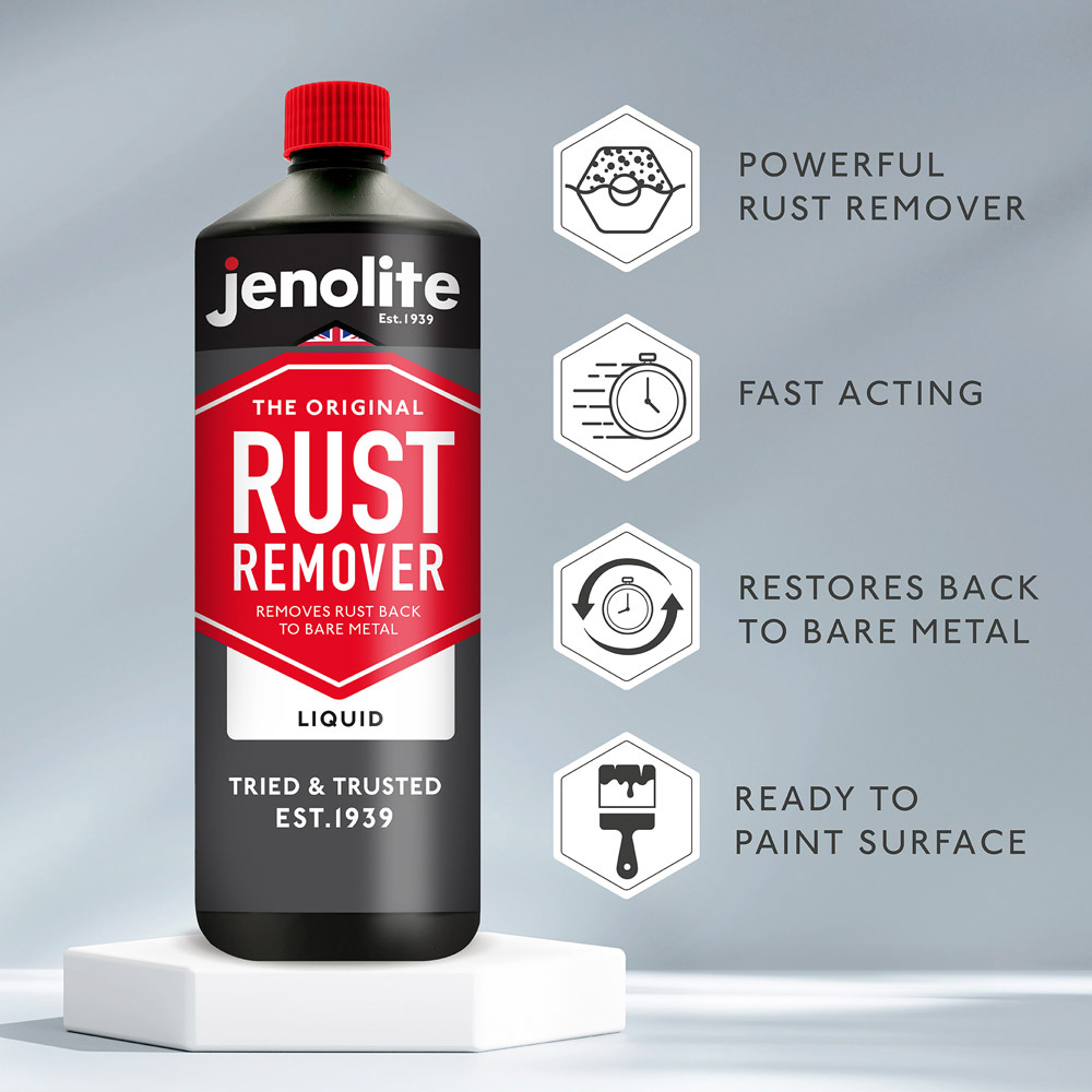 Jenolite Rust Remover Liquid 1L Image 2