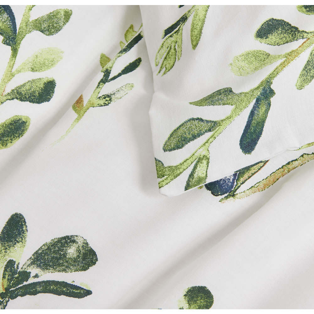 Wilko Plants Duvet Set Double Wilko