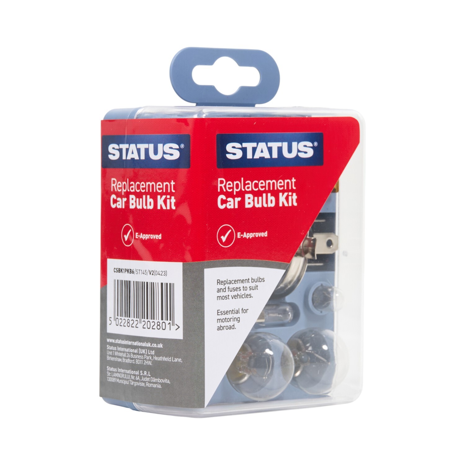 Status Universal Car Bulb and Fuse Kit Image 2