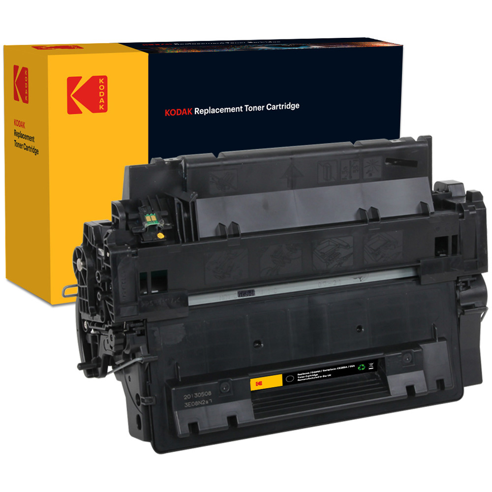 Kodak HP CE255A Black Replacement Laser Cartridge Image 1