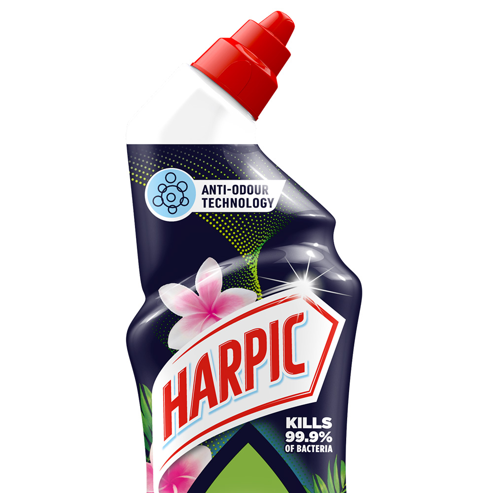 Harpic Active Fresh Palm Paradise Toilet Cleaning Gel 750ml Wilko