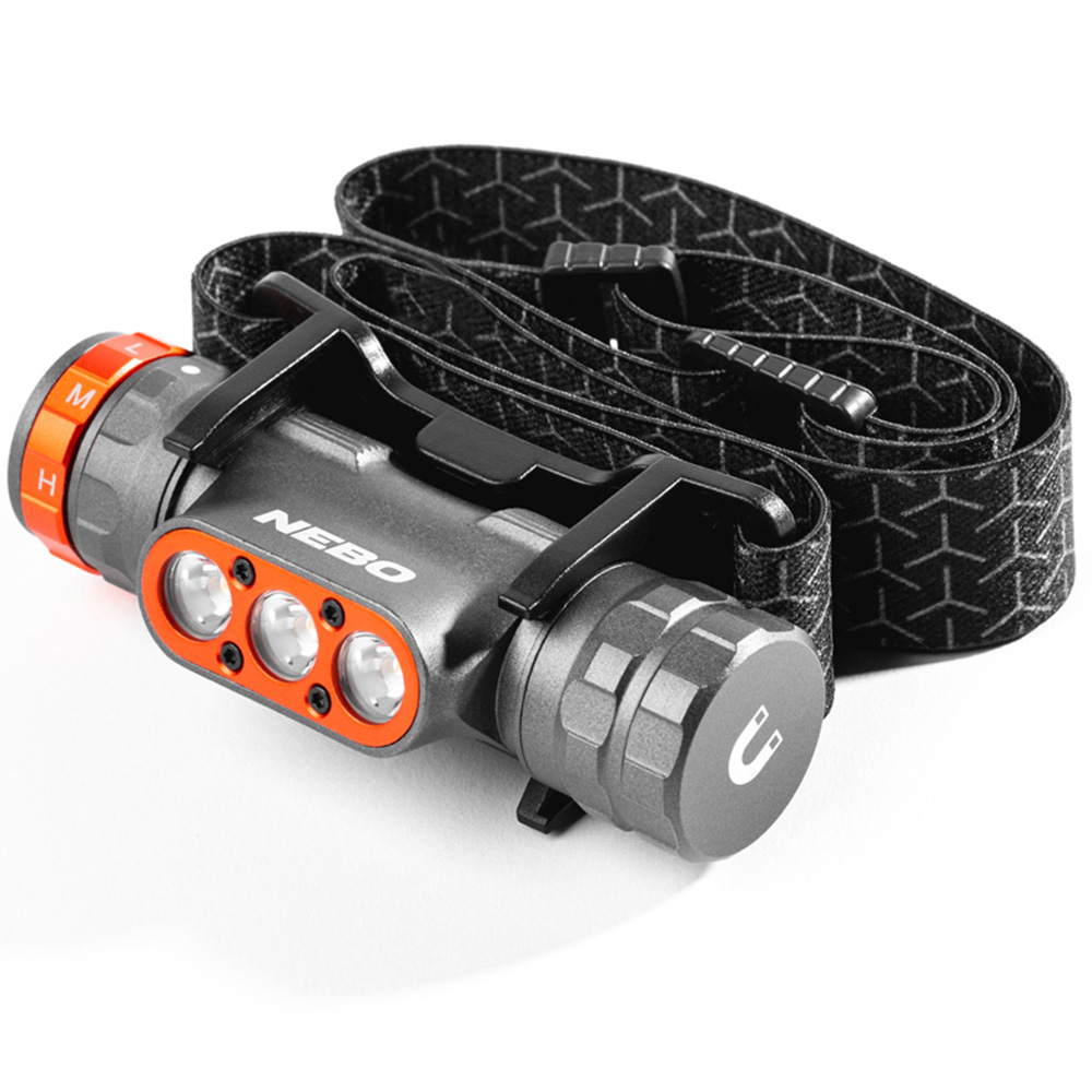 Nebo Transcend 1500 1500 Lumens Rechargeable Headlamp with Detachable Work Light Image 3
