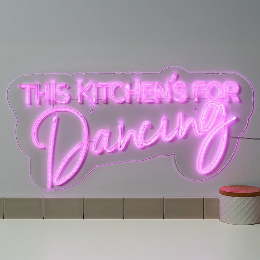 The Kitchens For Dancing LED Neon Sign Light Image 1