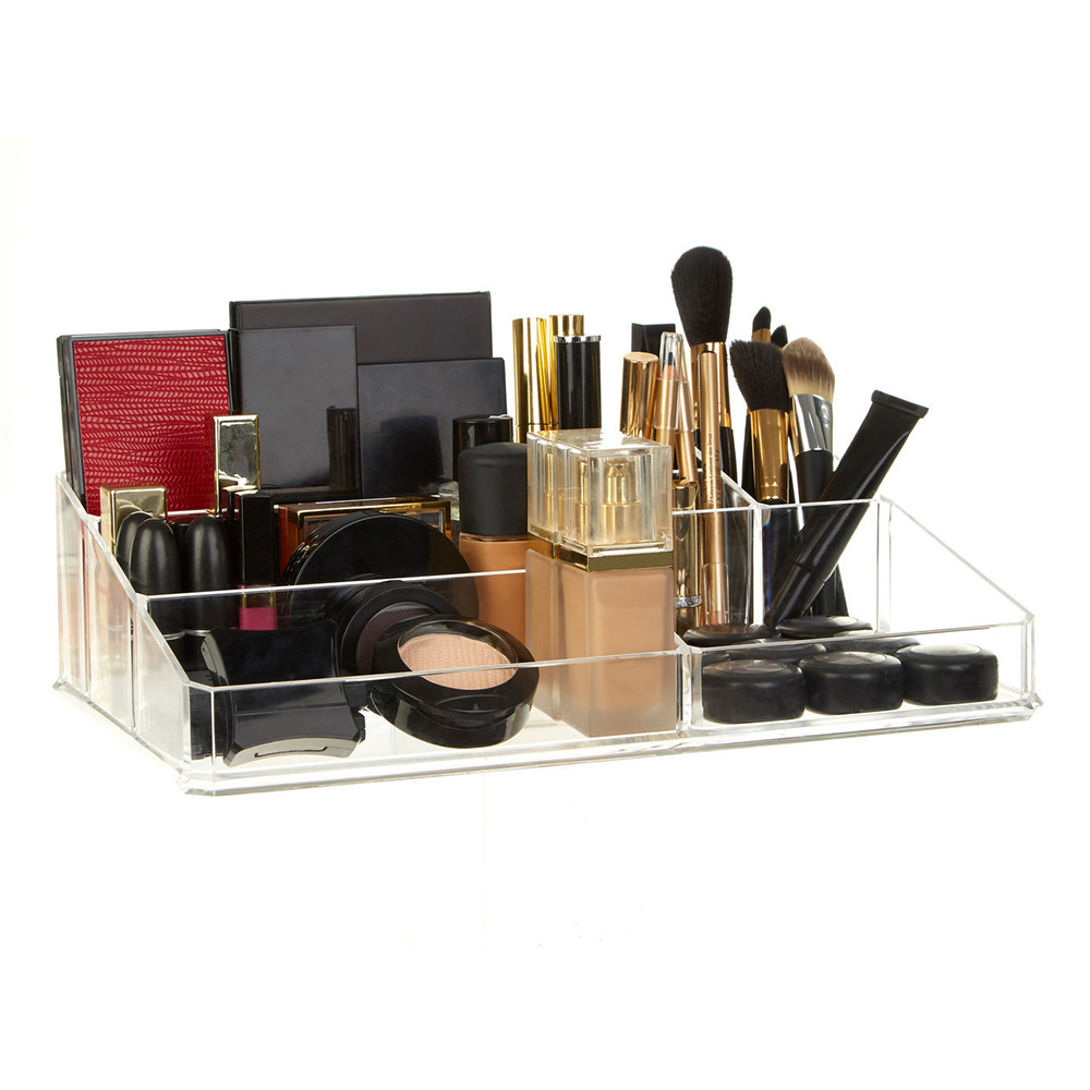 Premier Housewares Clear Cosmetic Organiser Image 3