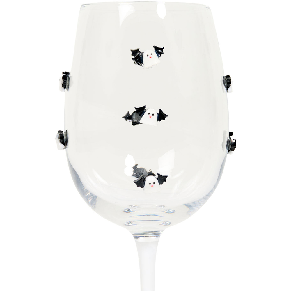 Halloween 3D Wine Glass Image 5