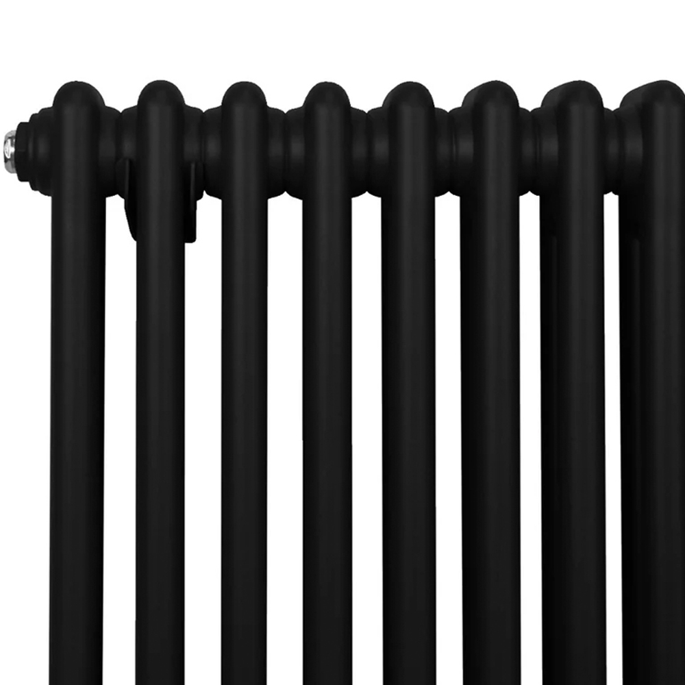 Monster Shop 2791 BTU Black Traditional 2 Column Radiator 1500 x 292mm Image 4