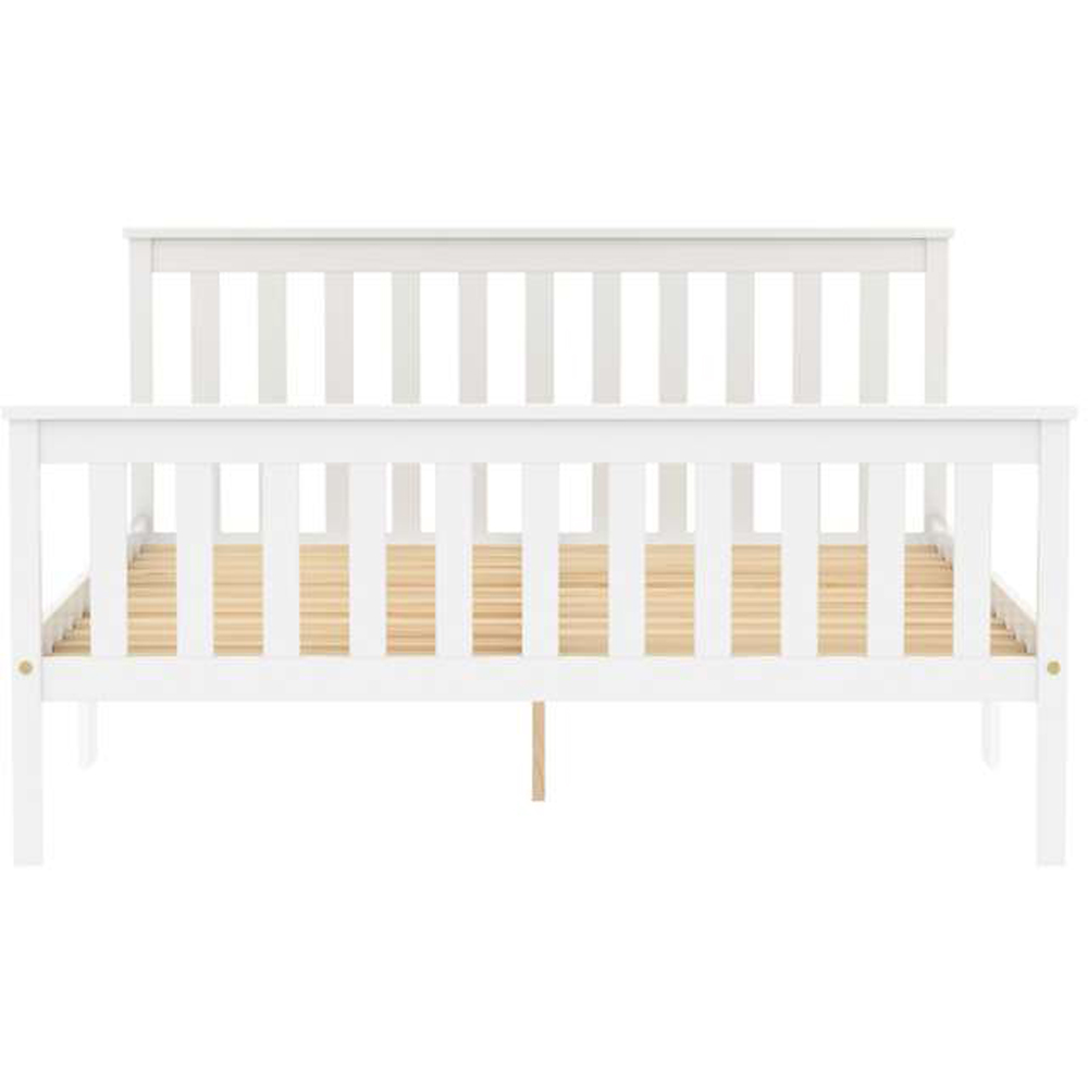 Oxford Small Double White Bed Image 4