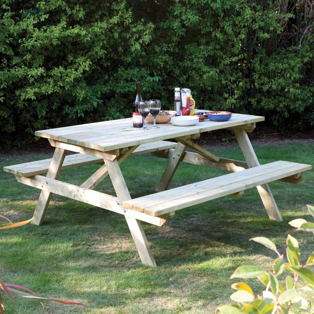 Picnic Bench 5ft Image 1