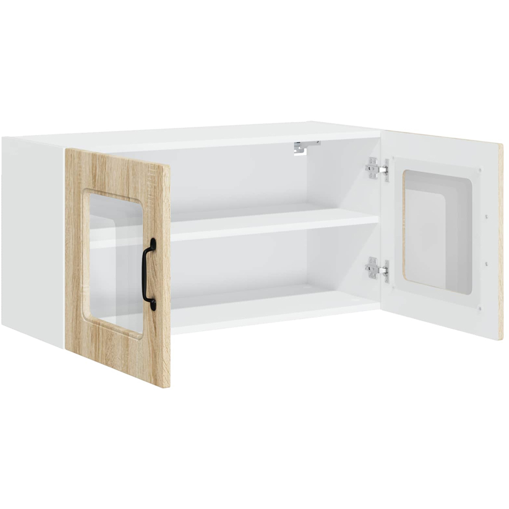 vidaXL Kalmar 2 Door Sonoma Oak Wall Kitchen Cabinet Image 5