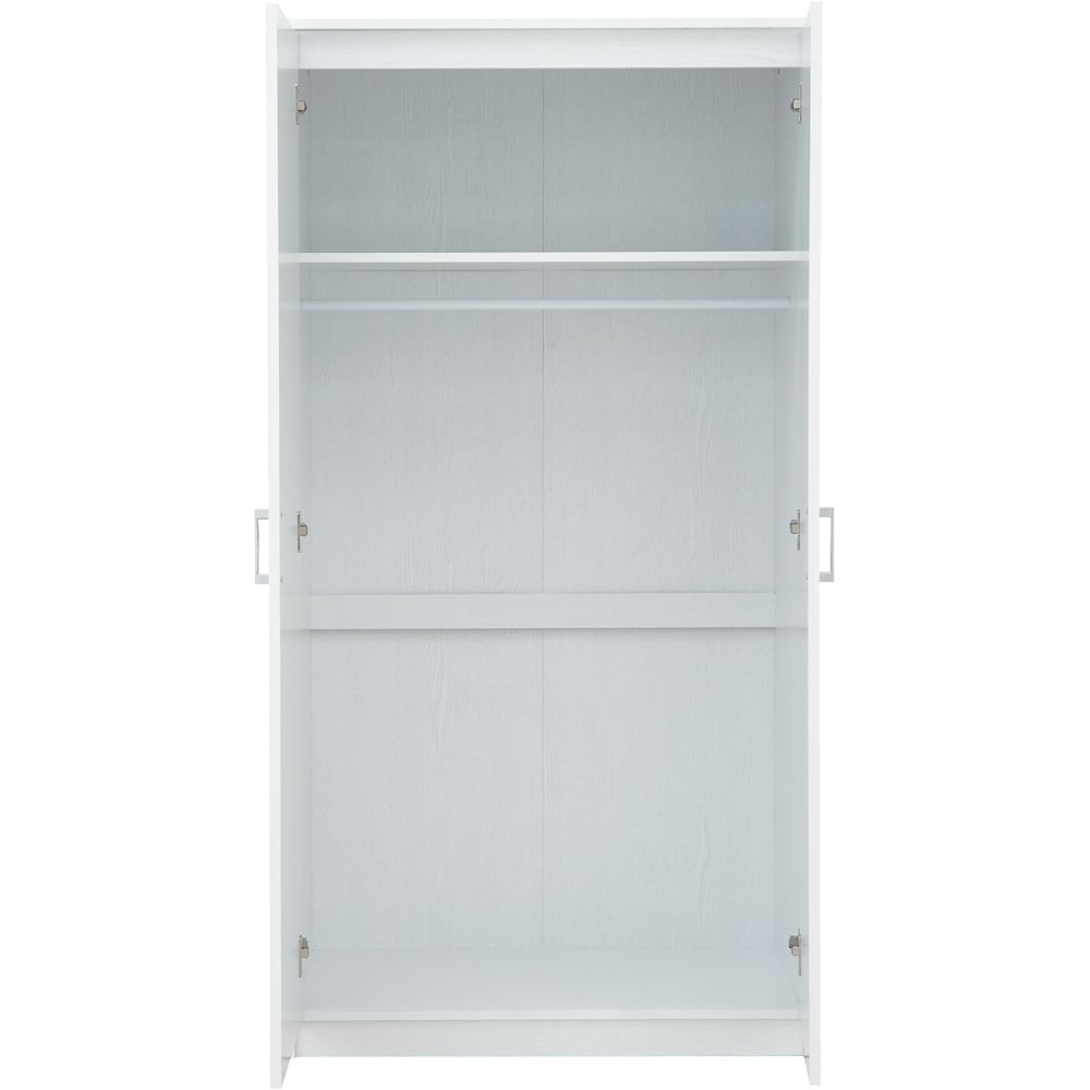 GFW Panama White 3 Piece Bedroom Furniture Set Image 5