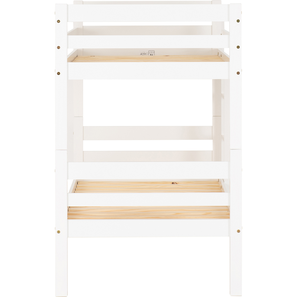 Seconique Panama Single White Bunk Bed Image 5