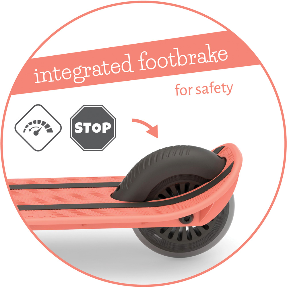 Chillafish Scotti Flamingo Lean-to-Steer Scooter Image 6
