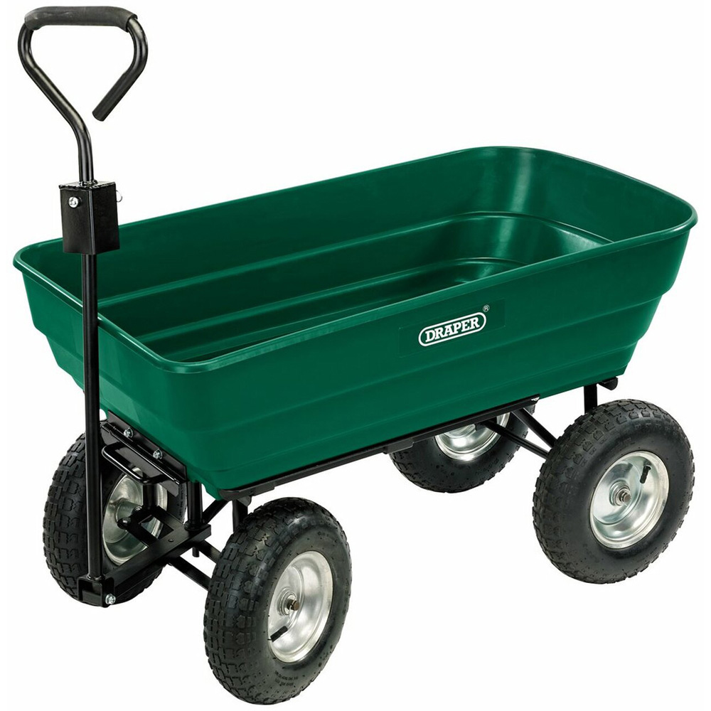 Draper Mobile Tipper Cart 120L Image 1