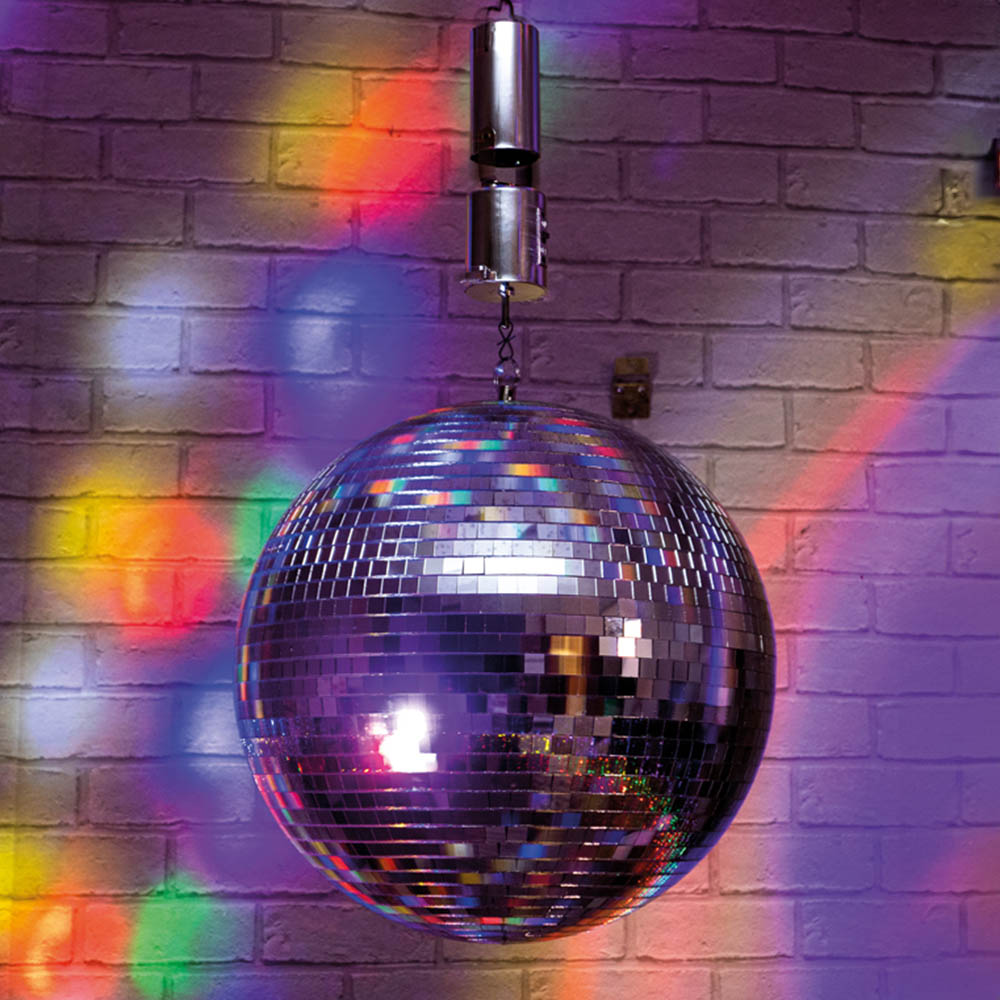 FX Lab Silver Battery Mirror Ball Motor Image 4