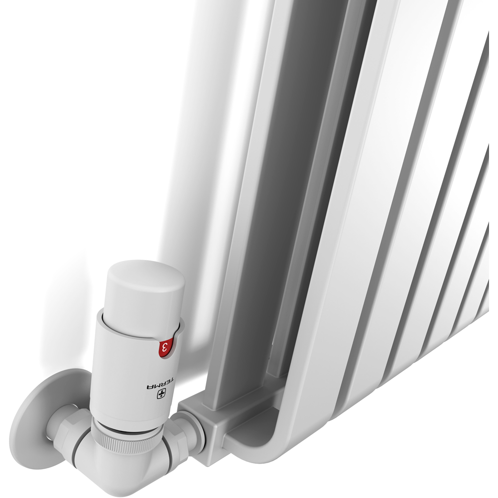 Terma Warp Room 4931 BTU Matt White Radiator 630 x 1305mm Image 6