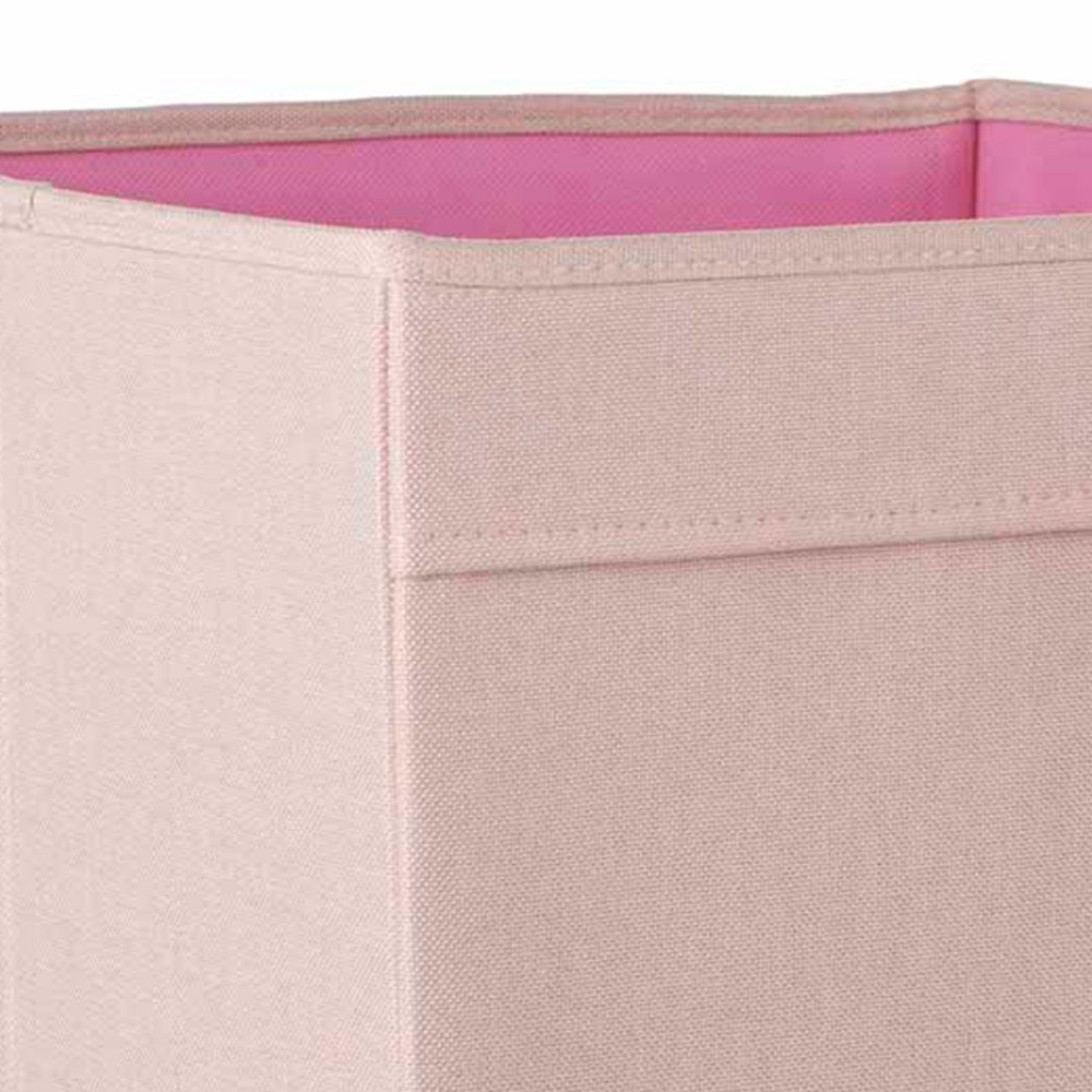 Wilko Storage Box Pink 30x30cm Wilko