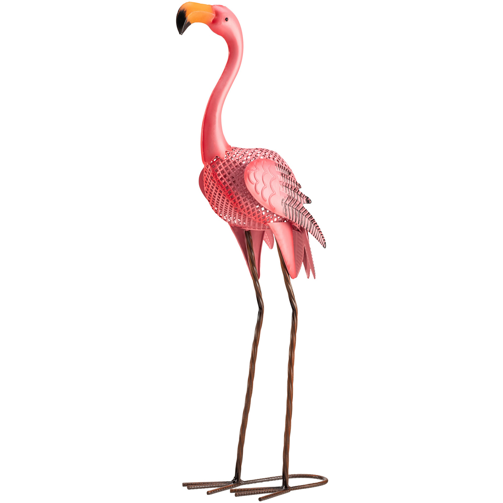 Garden Gear Flamingo Metal Ornament Image 5