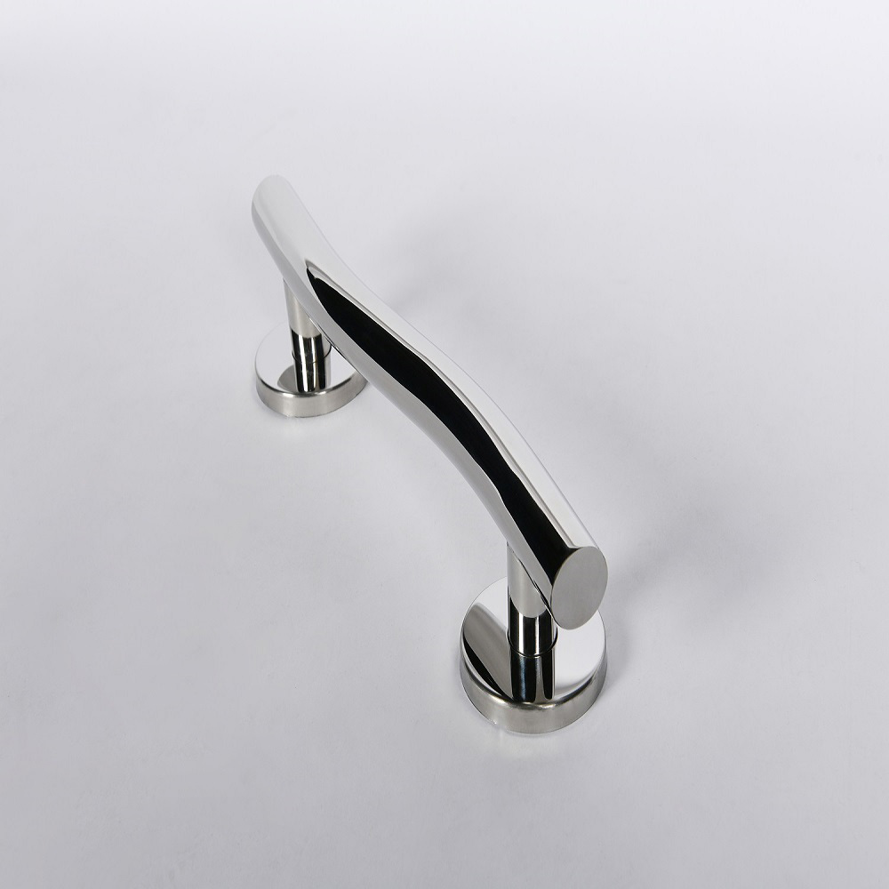 Rothley Polished Curled Grab Rail 32 x 305mm Image 3