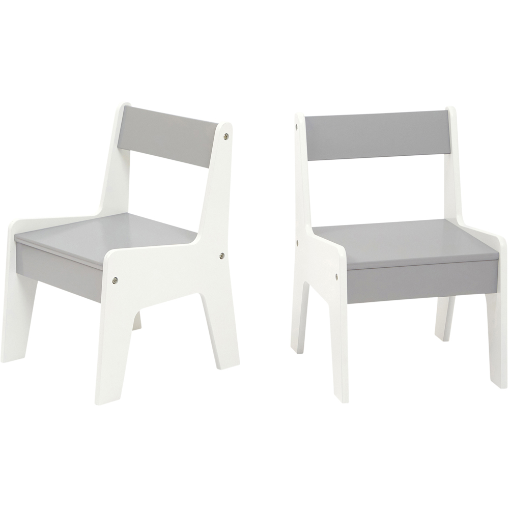 Liberty House Toys Kids Table and Chairs with Bookshelves Image 4