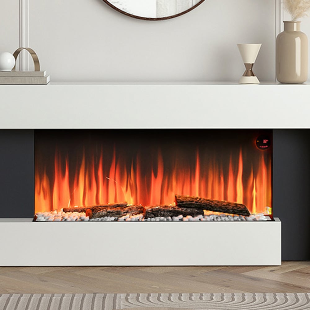 Living and Home Freestanding Electric Fireplace 2000W Image 7