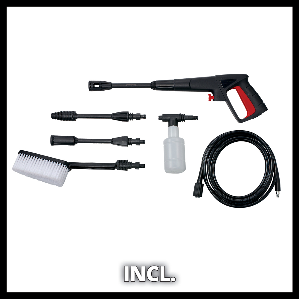 Einhell 4140750 TC-HP 130 Bar Pressure Washer 130 Bar Corded Electric Image 5