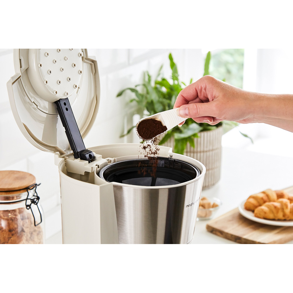 Morphy Richards 162504 Cream Equip 1.2L Filter Coffee Machine Image 6