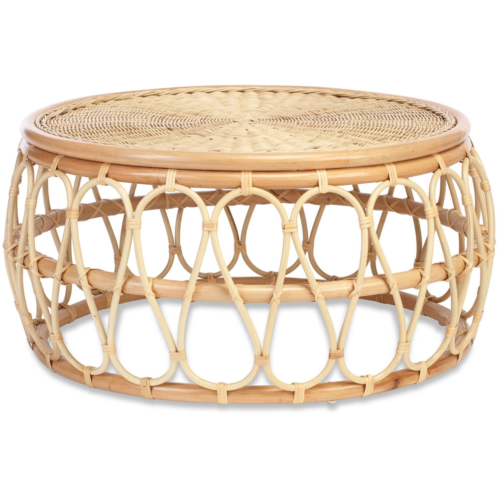 Desser Furniture Bejing Natural Rattan Coffee Table Image 2