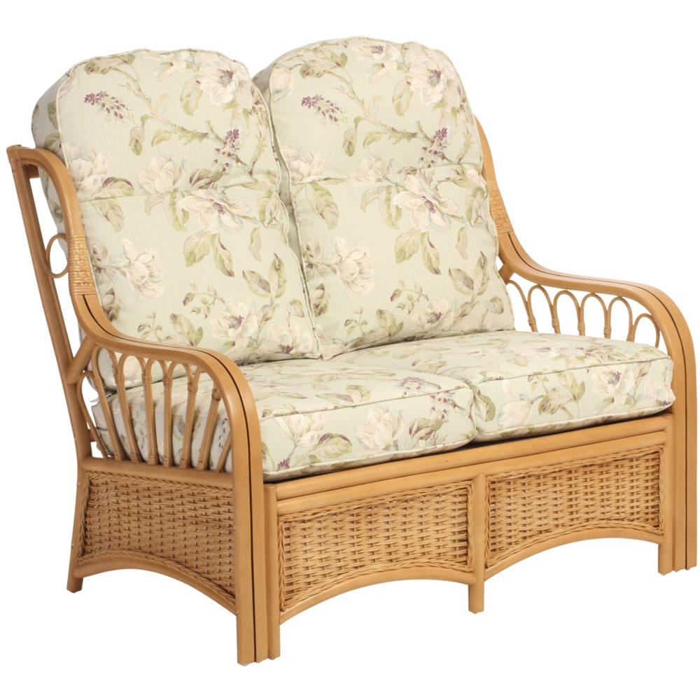 Desser Furniture Vale 2 Seater Light Oak Lily Sofa Image 2