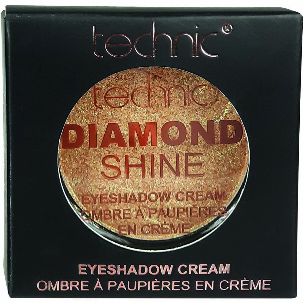 Technic Diamond Shine Eyeshadow Cream Fools Gold Image 2