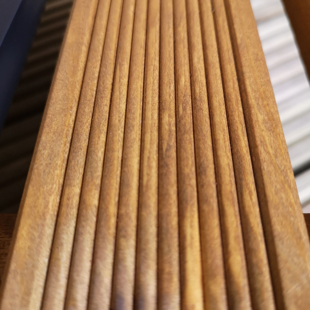 Tom Chambers Handcrafted Heavy Duty Round Traditional Wood Garden Trolley 40cm Image 5