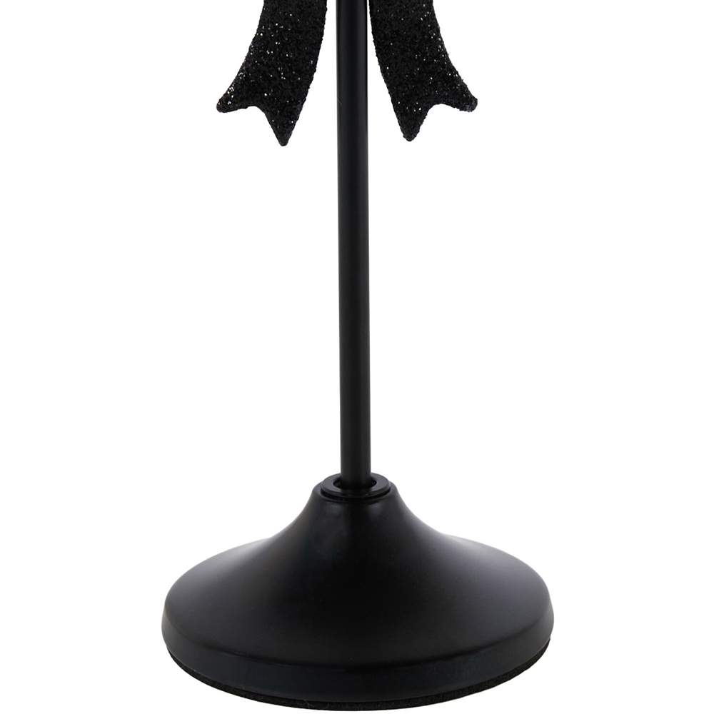 Bat Metal Candle Holder Black Image 3