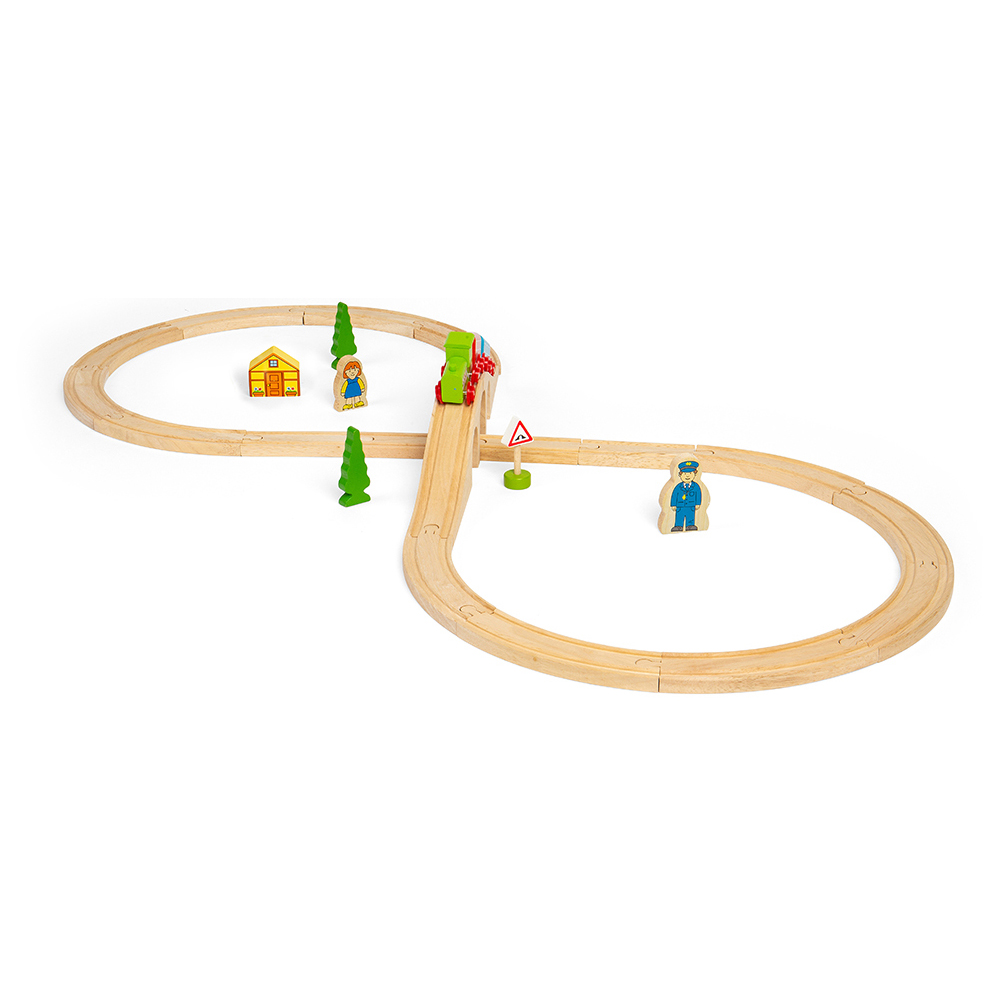 Bigjigs Rail Figure of Eight Train Set Image 3